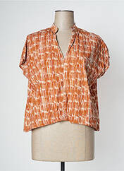 Blouse orange PAN pour femme seconde vue