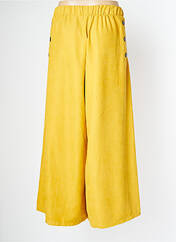 Pantalon large jaune PAN pour femme seconde vue