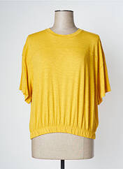 Top jaune PAN pour femme seconde vue