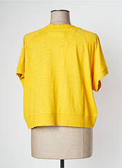 Top jaune PAN pour femme seconde vue