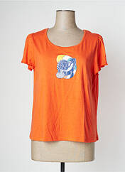 T-shirt orange THALASSA pour femme seconde vue