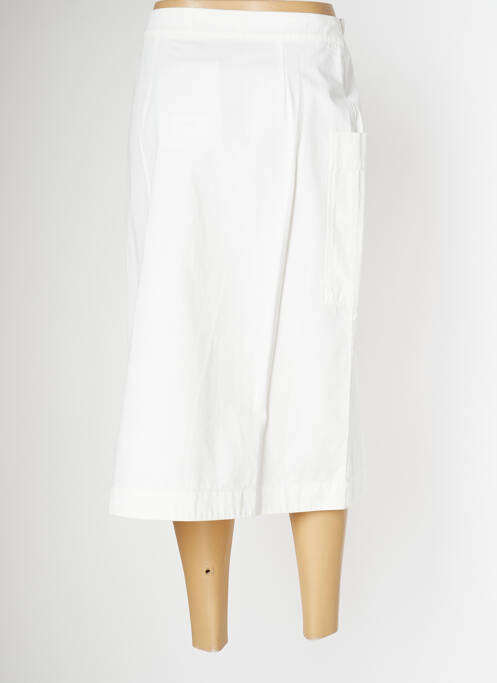 Jupe mi-longue blanc PAN pour femme