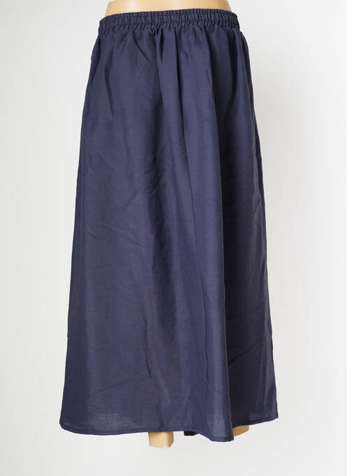 Jupe mi-longue bleu PAN pour femme
