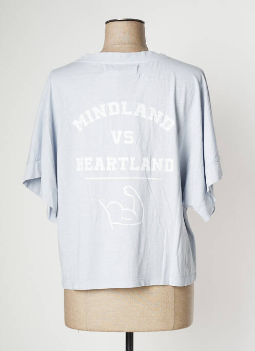 T-shirt bleu PAN pour femme