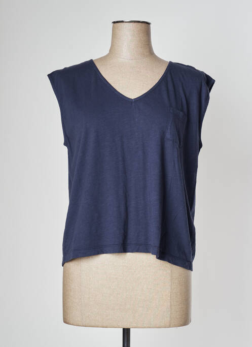 T-shirt bleu PAN pour femme