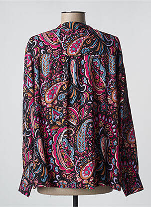 Blouse manches longues manches longues noir PAUSE CAFE femme