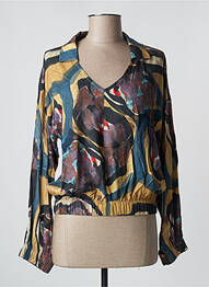 Blouse manches courtes manches courtes violet PAN femme