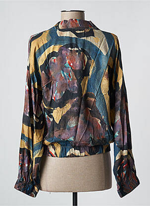 Blouse manches courtes manches courtes violet PAN femme