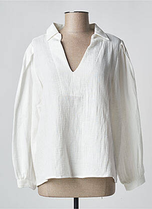 Blouse blanc PAN pour femme