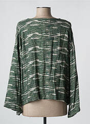 Blouse vert PAN pour femme seconde vue