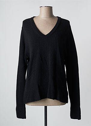 Pull noir PAN pour femme