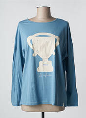 T-shirt bleu PAN pour femme seconde vue