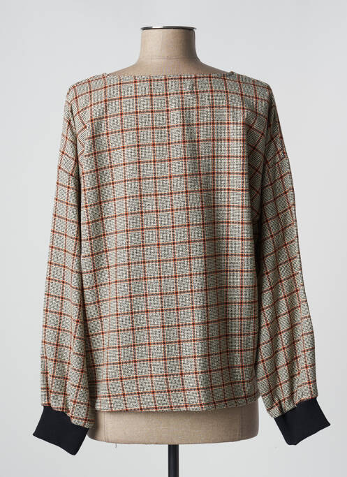 Blouse beige PAN pour femme