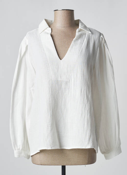 Blouse blanc PAN pour femme