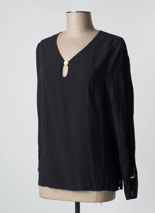 Blouse noir PAUSE CAFE pour femme