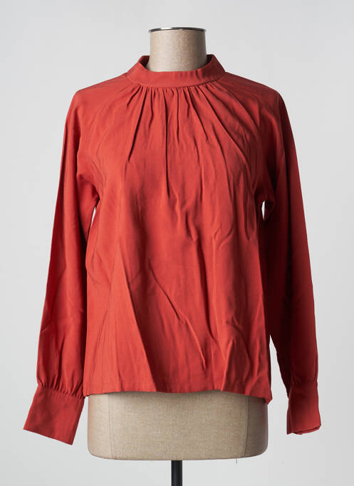 Blouse orange PAN pour femme