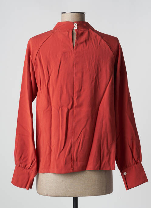 Blouse orange PAN pour femme