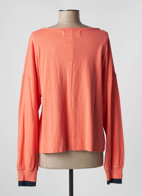 Sweat-shirt orange PAN pour femme