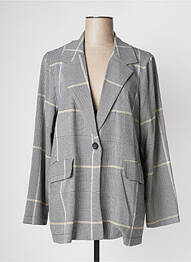Blazer poches gris PAN femme