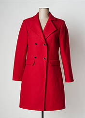 Manteau long rouge PAUSE CAFE pour femme seconde vue