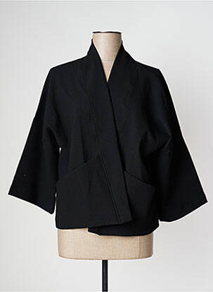Veste kimono noir PAN pour femme