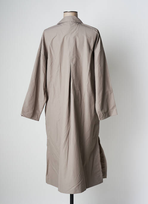 Trench gris PAN pour femme