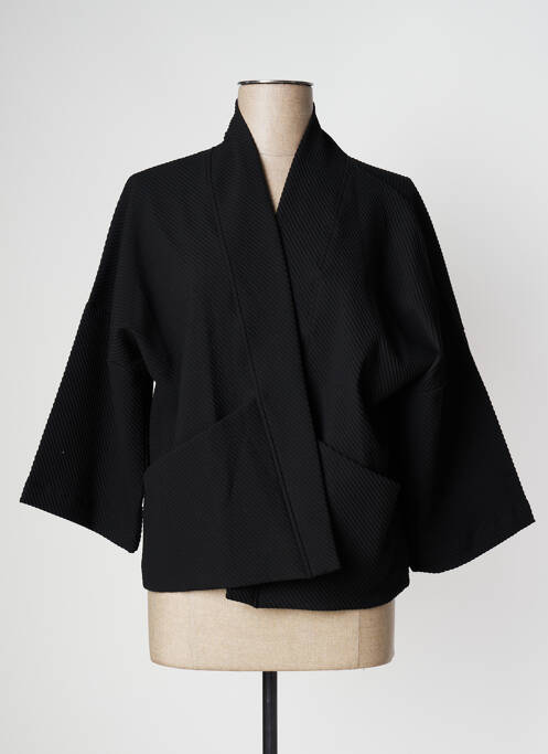 Veste kimono noir PAN pour femme