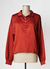 Blouse marron PAN pour femme seconde vue