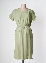 Robe mi-longue vert PAN pour femme seconde vue