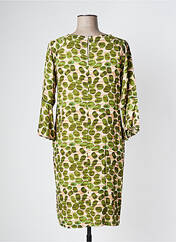 Robe mi-longue vert PAN pour femme seconde vue