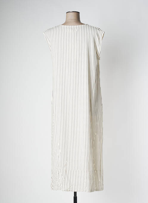 Robe longue beige PAN pour femme