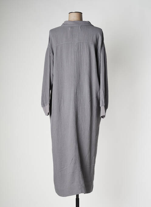Robe longue gris PAN pour femme