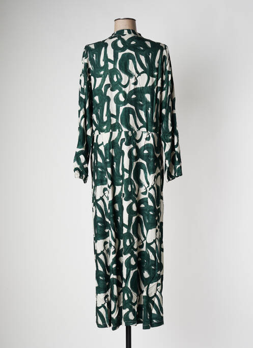 Robe longue vert PAN pour femme