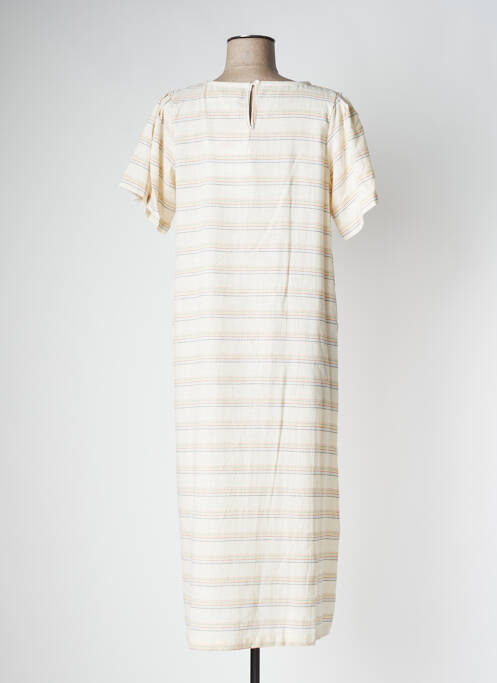 Robe mi-longue beige PAN pour femme