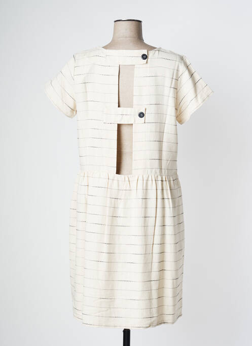 Robe mi-longue beige PAN pour femme