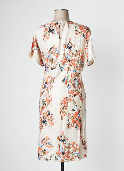 Robe mi-longue beige PAN pour femme