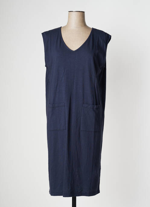 Robe mi-longue bleu PAN pour femme