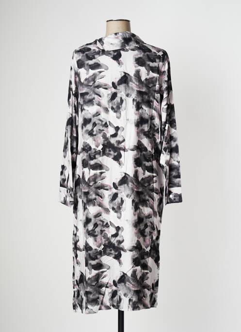 Robe mi-longue gris PAN pour femme