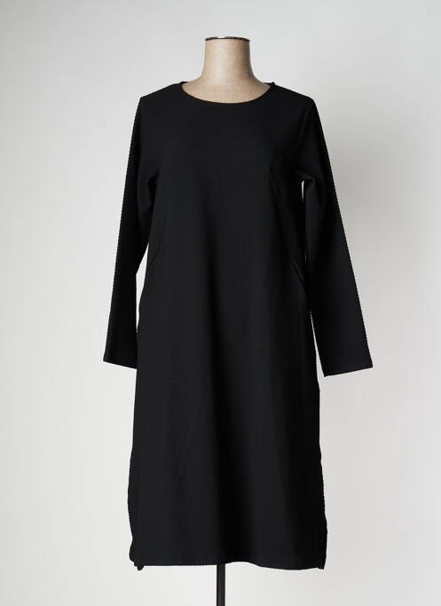 Robe mi-longue noir PAN pour femme