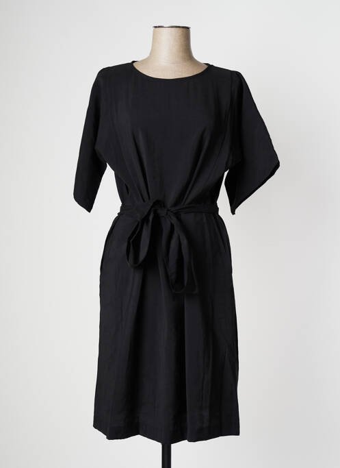 Robe mi-longue noir PAN pour femme