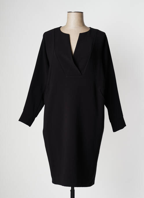 Robe mi-longue noir PAN pour femme