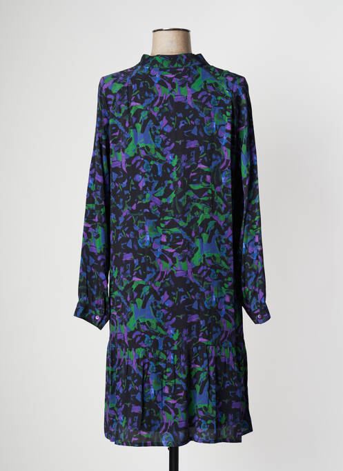 Robe mi-longue noir PAUSE CAFE pour femme