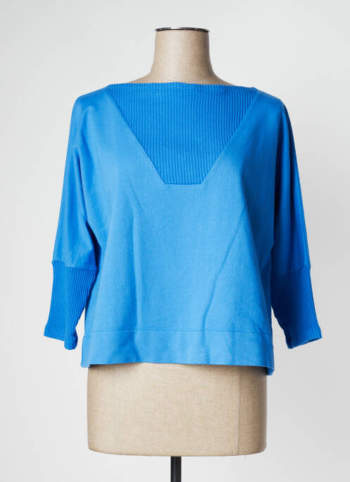 Sweat-shirt bleu PAN pour femme