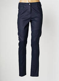 Pantalon slim stretch taille normale bleu PAUSE CAFE femme