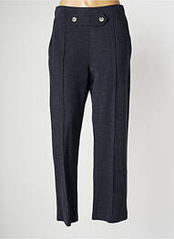 Pantalon droit taille normale taille normale bleu PAN femme
