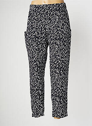 Pantalon slim taille élastique taille normale noir PAN femme