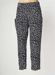 Pantalon slim taille élastique taille normale noir PAN femme