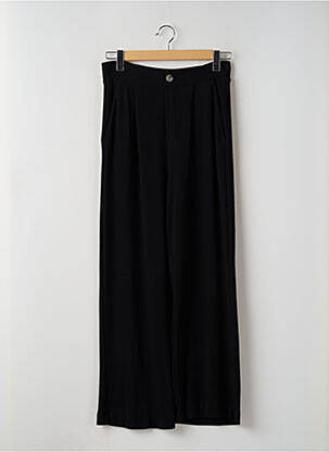 Pantalon droit stretch taille normale noir PAN femme