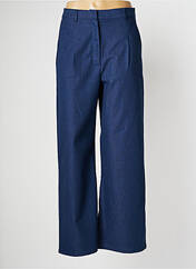 Pantalon droit bleu PAN pour femme seconde vue