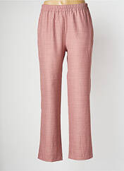 Pantalon droit rose PAN pour femme seconde vue